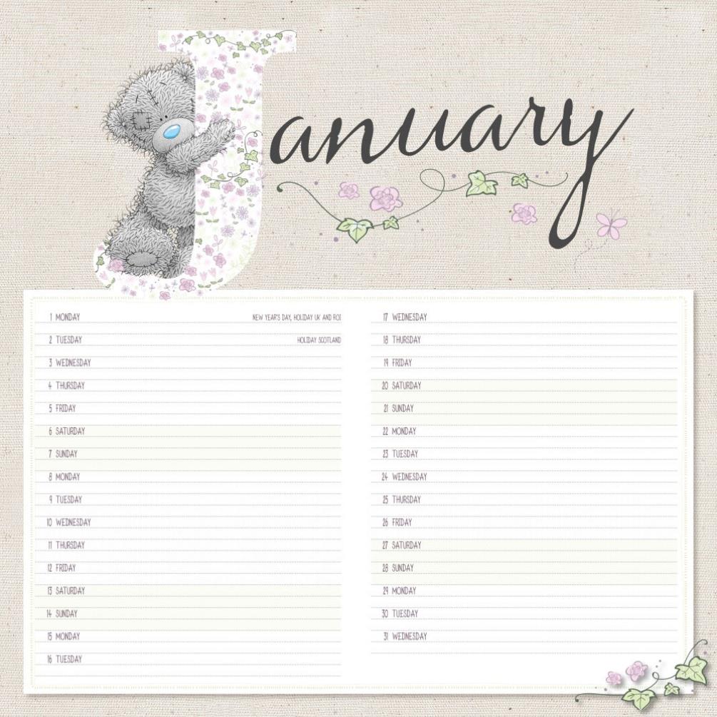 2018 Me to You Classic Square Calendar Extra Image 2